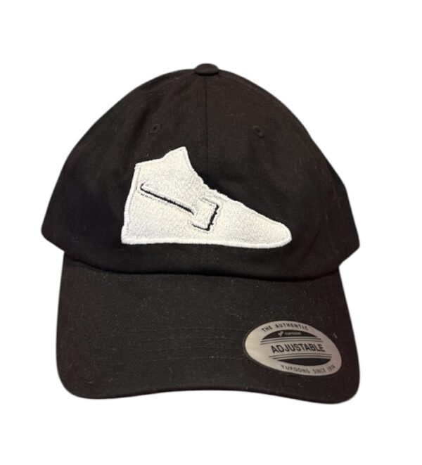Sneaker Legal Vintage Logo Snap Back Hat - Classic Black