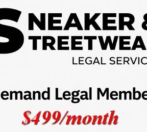 Sneaker Legal + Membership — $499/month