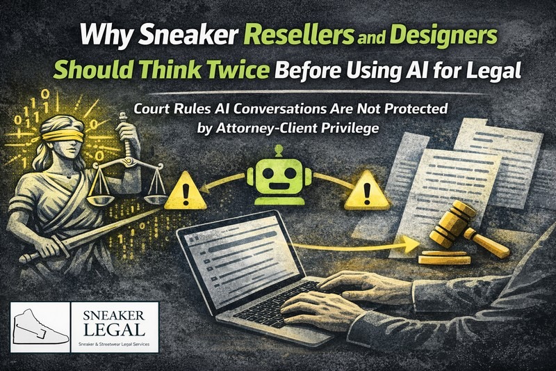 Why Sneaker Resellers and Designers Should Think Twice Before Using AI for Legal Advice
